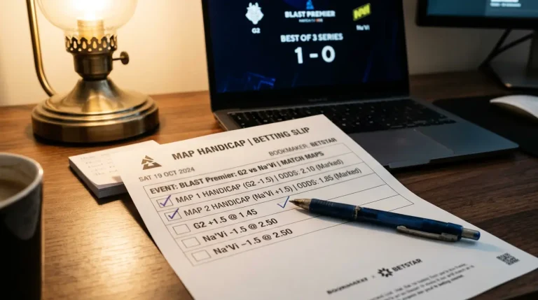 Handicap mapowy w zakładach na League of Legends -- wyjaśnienie i przykłady