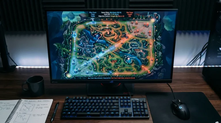 Wpływ strony mapy Blue Side vs Red Side na zakłady League of Legends