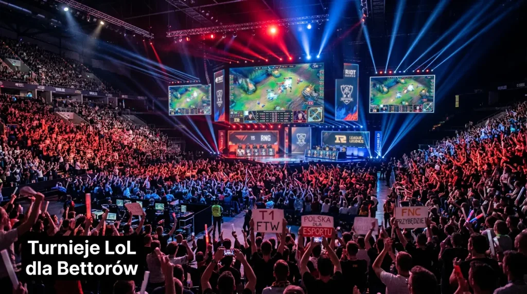 Przegląd turniejów League of Legends z perspektywy zakładów bukmacherskich